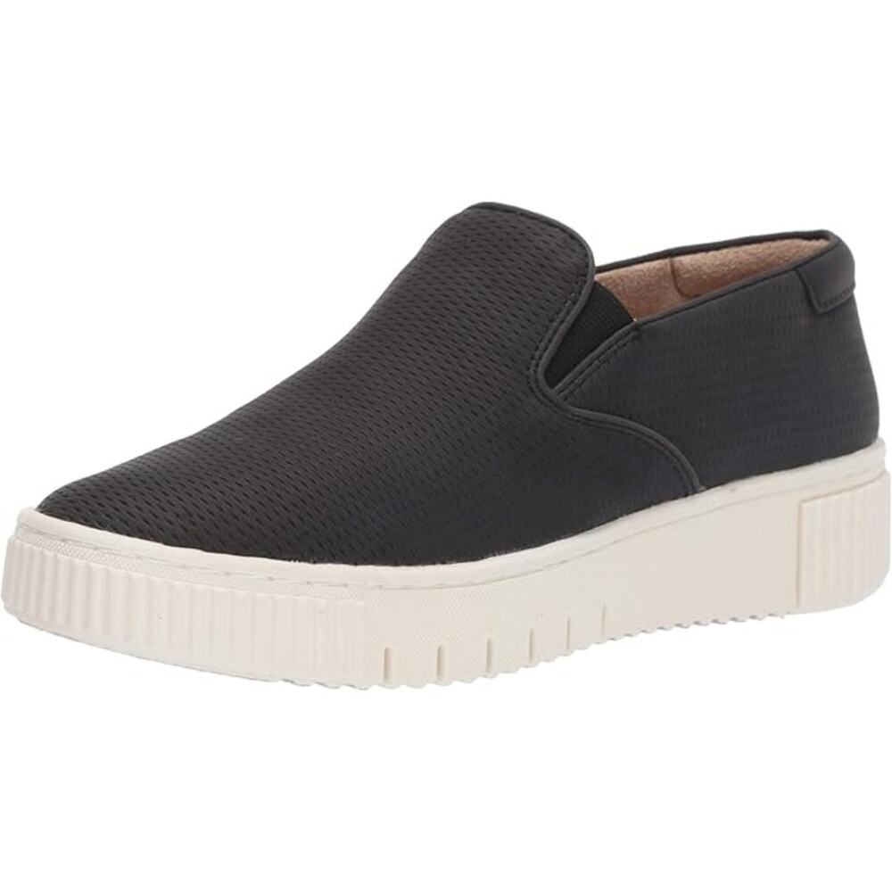 Soul Naturalizer Tia Women's Black Platform Slip-On Sneaker 9 NWT - Picture 2 of 3